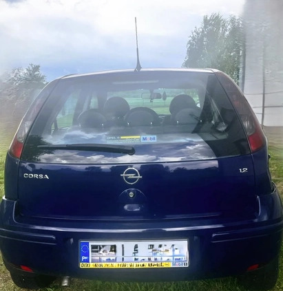 Opel Corsa cena 4800 przebieg: 219907, rok produkcji 2004 z Końskie małe 22